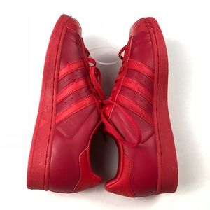 Adidas Red Superstar Glossy Toe Sneaker Size 9.5 NWT Adidas Red Superstar Glossy Toe Sneaker Size 9.5 NWT